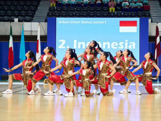Kontingen Indonesia mencatatkan sejarah gemilang dalam ajang Cheerleading World Championships (CWC) XII 2025. (Foto: Istimewa)