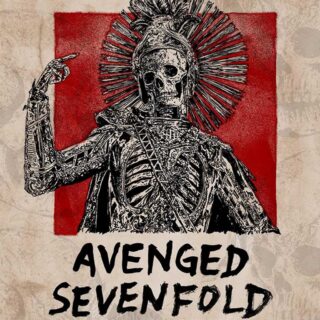 Poster konser Avenged Sevenfold di Jakarta. (Foto : Istimewa)