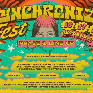 Poster line up fase 1 Synchronize Fest 2026. (Foto: Istimewa)