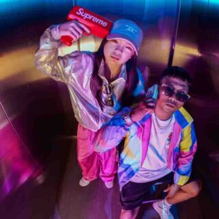 Penyanyi muda Lindee Cremona dan rapper Kawizz. (Foto: Istimewa)
