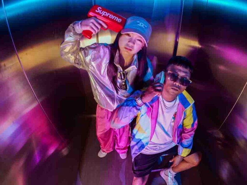 Penyanyi muda Lindee Cremona dan rapper Kawizz. (Foto: Istimewa)