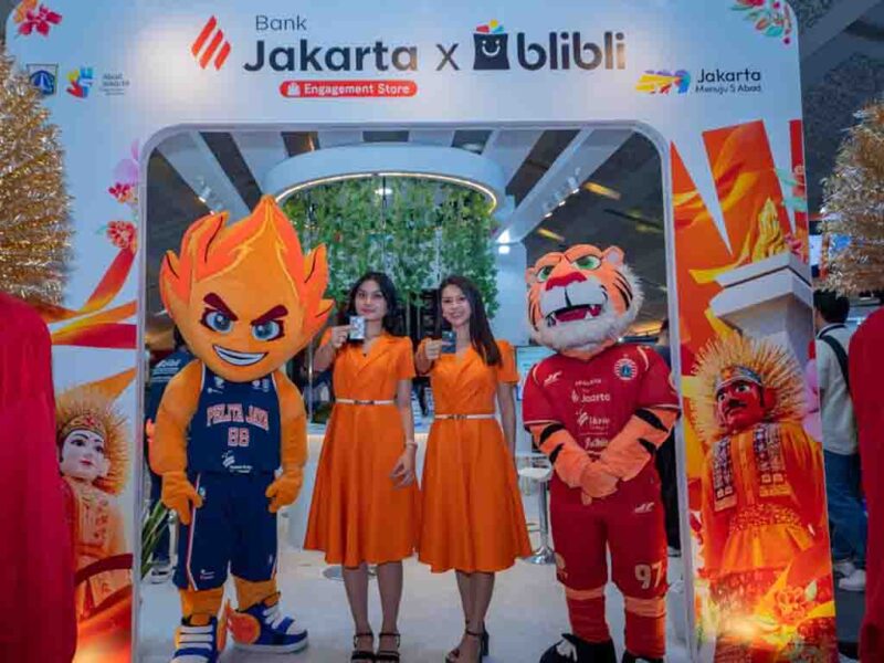 Gandeng BliBli, Bank Jakarta Hadirkan Engagement Store di Jakarta Fair 2026. (Foto: Istimewa)