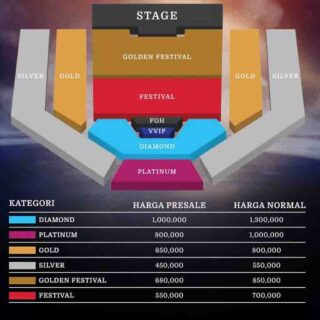 Daftar harga tiket konser Waktu Yang Dinanti: Final Chapter milik grup band UNGU. (Foto: Istimewa)