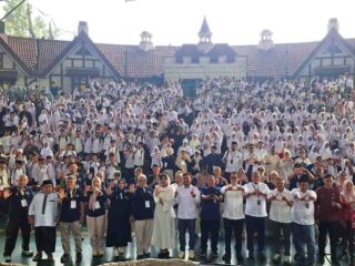 Gema Tadarus 2026 bersama 1.000 anak yatim saat HUT ke-41 Dufan, Ancol. (Foto: Istimewa)