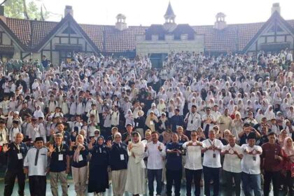 Gema Tadarus 2026 bersama 1.000 anak yatim saat HUT ke-41 Dufan, Ancol. (Foto: Istimewa)
