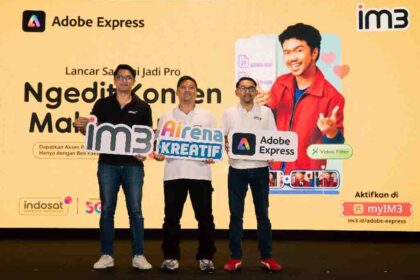 Dokumentasi peluncuran Airena Kreatif dari Indosat dan Adobe. (Foto: Istimewa)