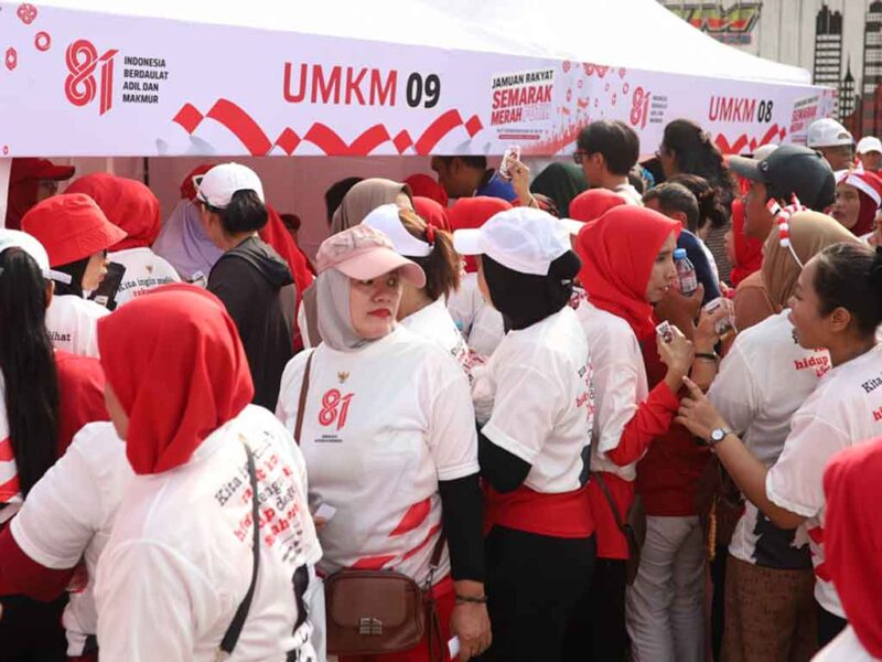 Dokumentasi acara Jamuan Rakyat Semarak Merah Putih 2026. (Foto: Istimewa)