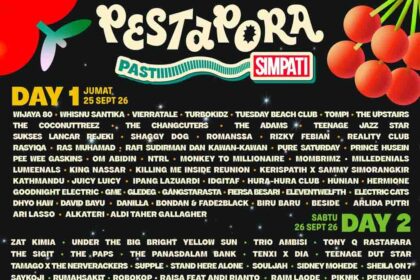 Poster line up Pestapora 2026. (Foto: Istimewa)