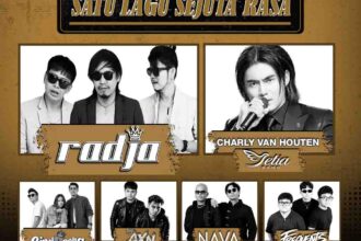 Poster konser Radja. (Foto: Istimewa)