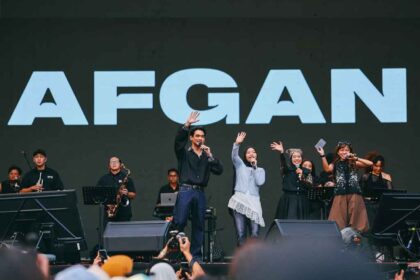 Aksi Afgan di Panggung Synchronize Fest 2026. (Foto: Istimewa)