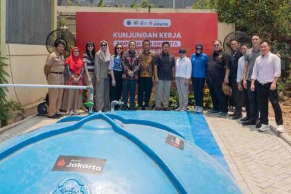 Suasana kunker Pansus CSR/TJSL ke fasilitas pengolahan sampah organik. (Foto: Istimewa)
