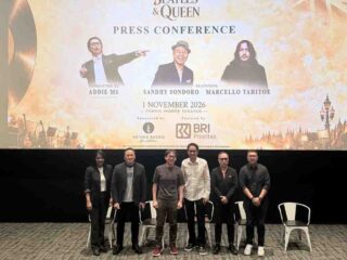 Konferensi pers konser Twilite Orchestra Presents The Beatles & Queen. (Foto: Istimewa)