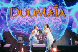 Dokumentasi aksi panggung Duo Maia di Synchronize Fest 2026. (Foto: Istimewa)