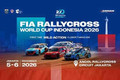 Poster promosi FIA Rallycross World Cup Indonesia 2026. (Foto: Istimewa)