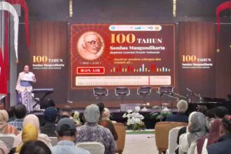 Suasana konferensi pers Peringatan 100 Tahun Sambas Mangundikarta. (Foto: Istimewa)