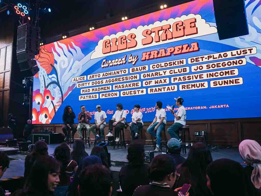 Suasana konferensi pers Synchronize Fest 2026. (Foto: Istimewa)