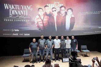 Suasana konferensi pers konser UNGU Waktu yang Dinanti. (Foto: Istimewa)