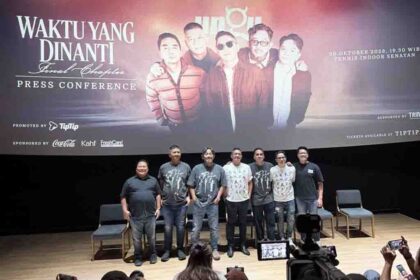 Suasana konferensi pers konser UNGU Waktu yang Dinanti. (Foto: Istimewa)